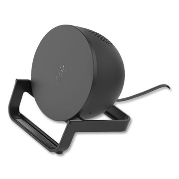 Belkin® Boostcharge Wireless Charging Stand Plus Speaker, Black freeshipping - TVN Wholesale
